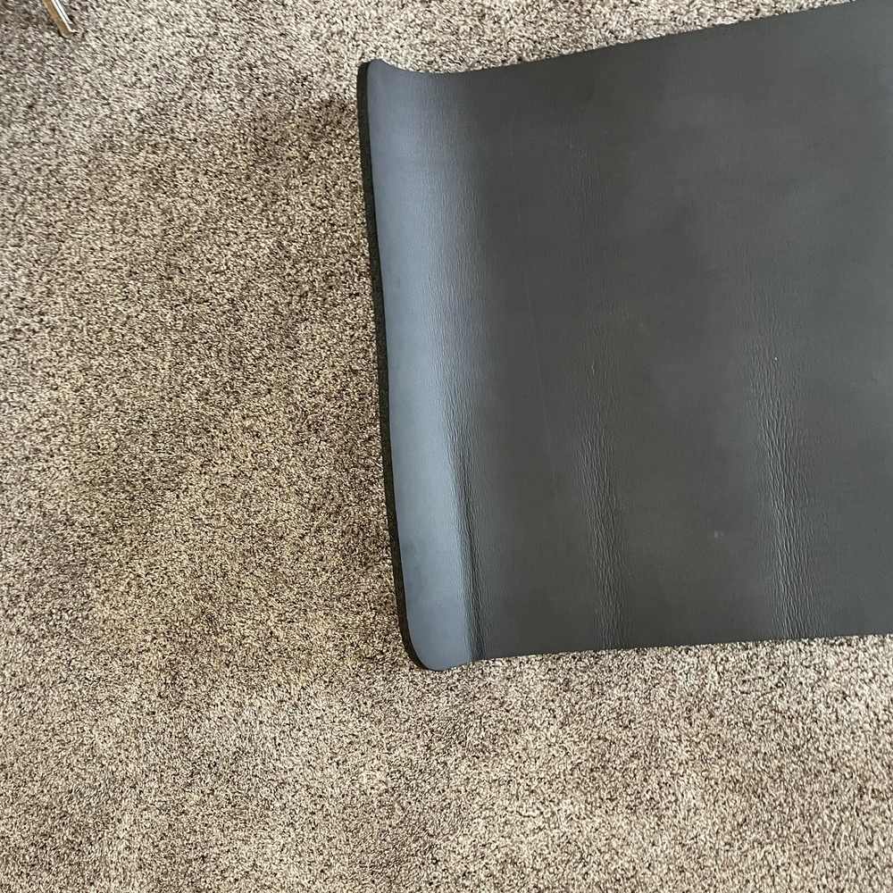 Amazon Basics 1/2-Inch Extra Thick Exercise Yoga Mat with Carrying Straps.