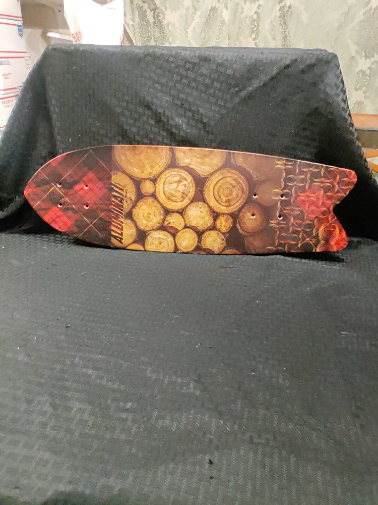 Aluminati Skateboard Deck. Rare Test Design. Just Deck Never Used