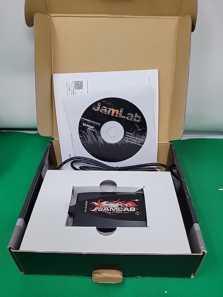 M-AUDIO JamLab USB Guitar Interface - Open.box.