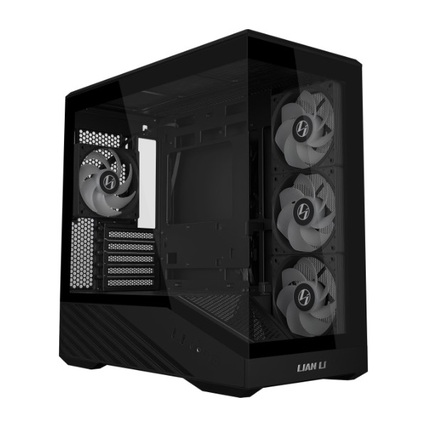 Lian Li VECTOR V100 MINI Micro Form Factor Compact Case Micro-ATX Black V100RMIX