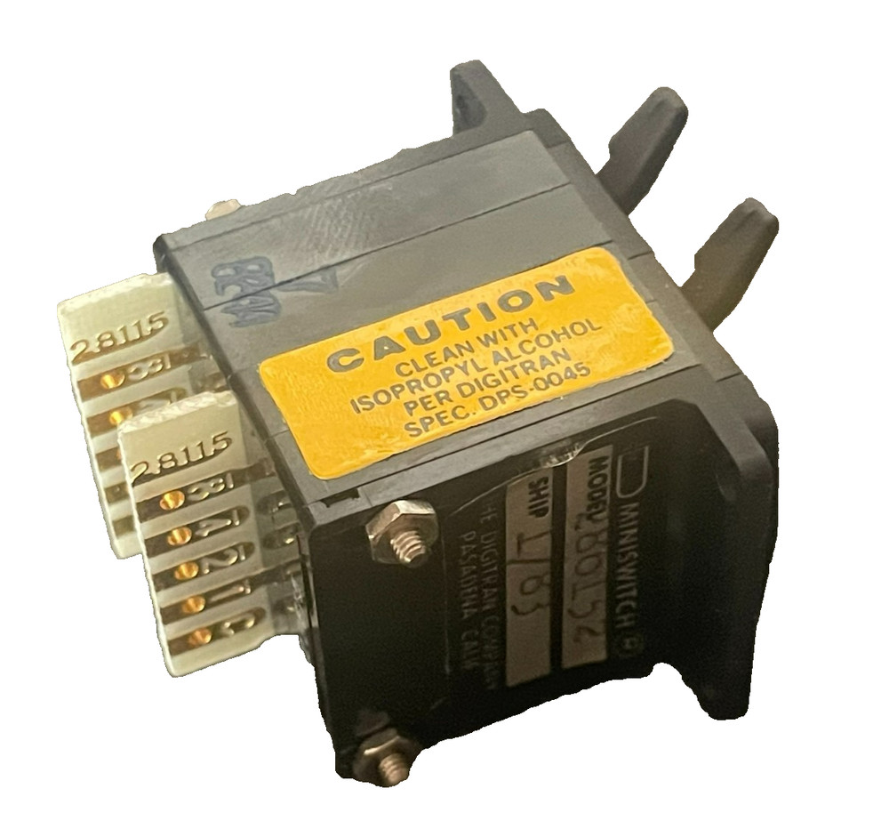 Digitran Miniswitch 286152 PIN Wheel Style Lever Switch