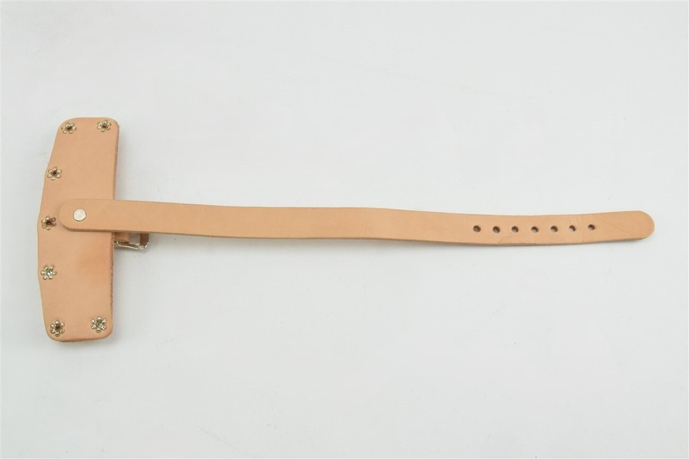 Leather EDGE GUARD Sheath for 4-3/4" Blade Single Bit Axe Amish Made NATURAL