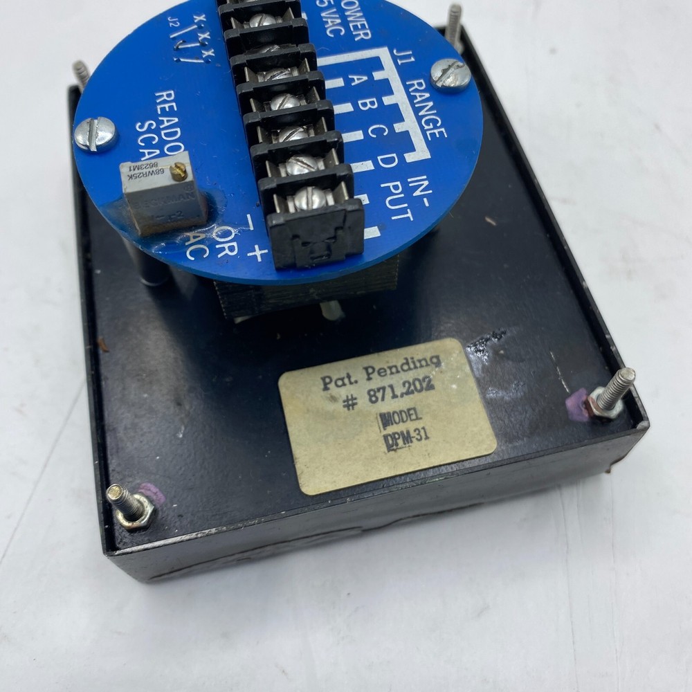 RT ENGINEERING DPM-31 DIGITAL READOUT PANEL METER , DISPLAY DPM31 115VAC 🎯