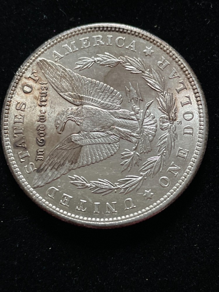 Morgan Silver Dollar 1890 S