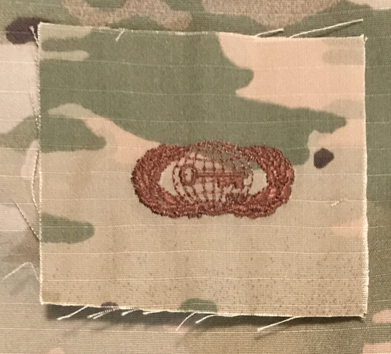 US Air Force Basic Intelligence Badge OCP Sew-On USAF