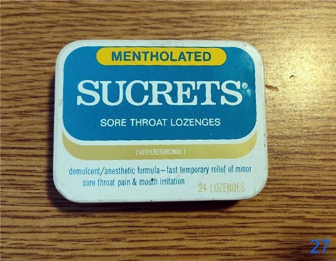 Sucrets - Tin (empty)