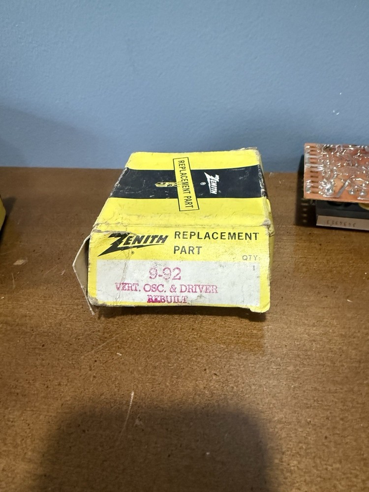 Zenith 9-92 Vert OSC. and Driver Vintage