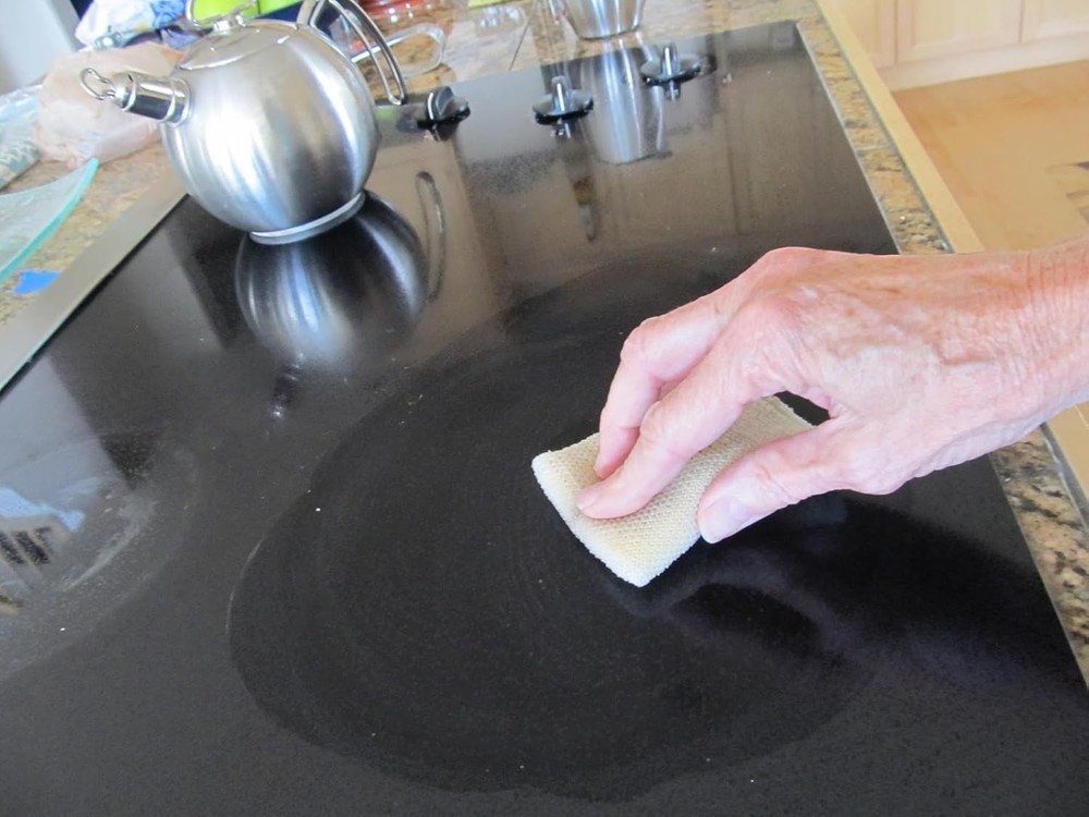 6 Scrub Sponges Kitchen by SCRUBIT, Multi-Purpose Scouring Pads, White
