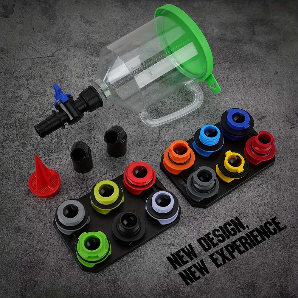 Premium Leak-Proof Oil Funnel: Practical Refueling Tool for Multiple Car Models