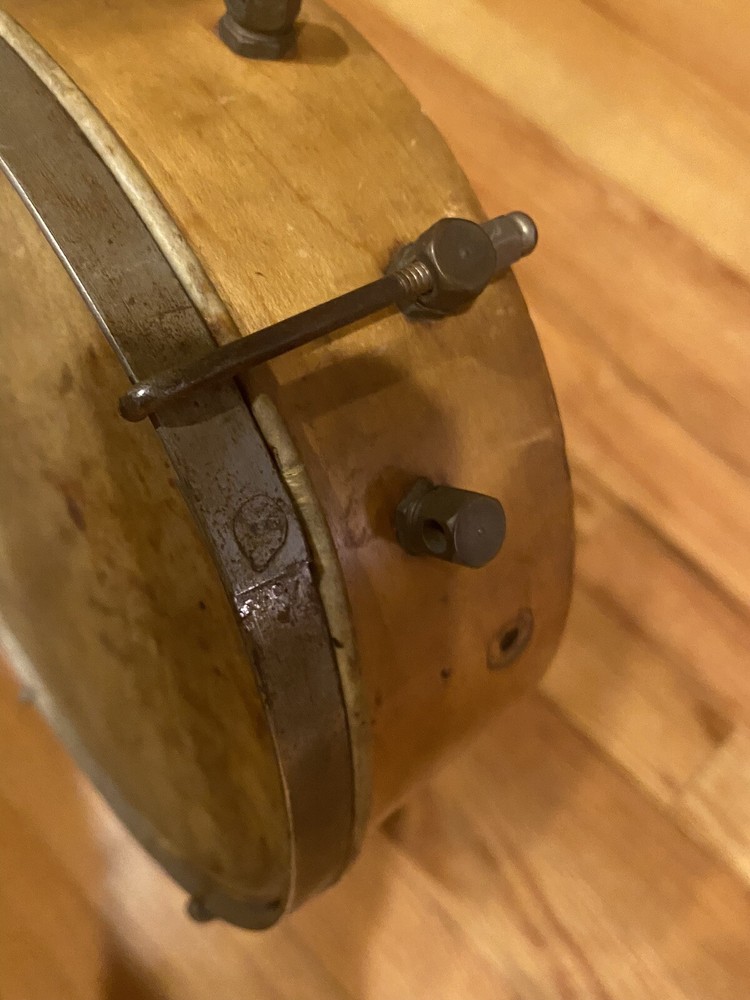VINTAGE ANTIQUE BANJO UKULELE - AGE UNKNOWN MAKER UNKNOWN - SELLING AS IS