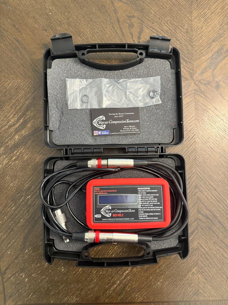 Rental Deposit - RCT-V5.2 Rotary Engine Compression Tester