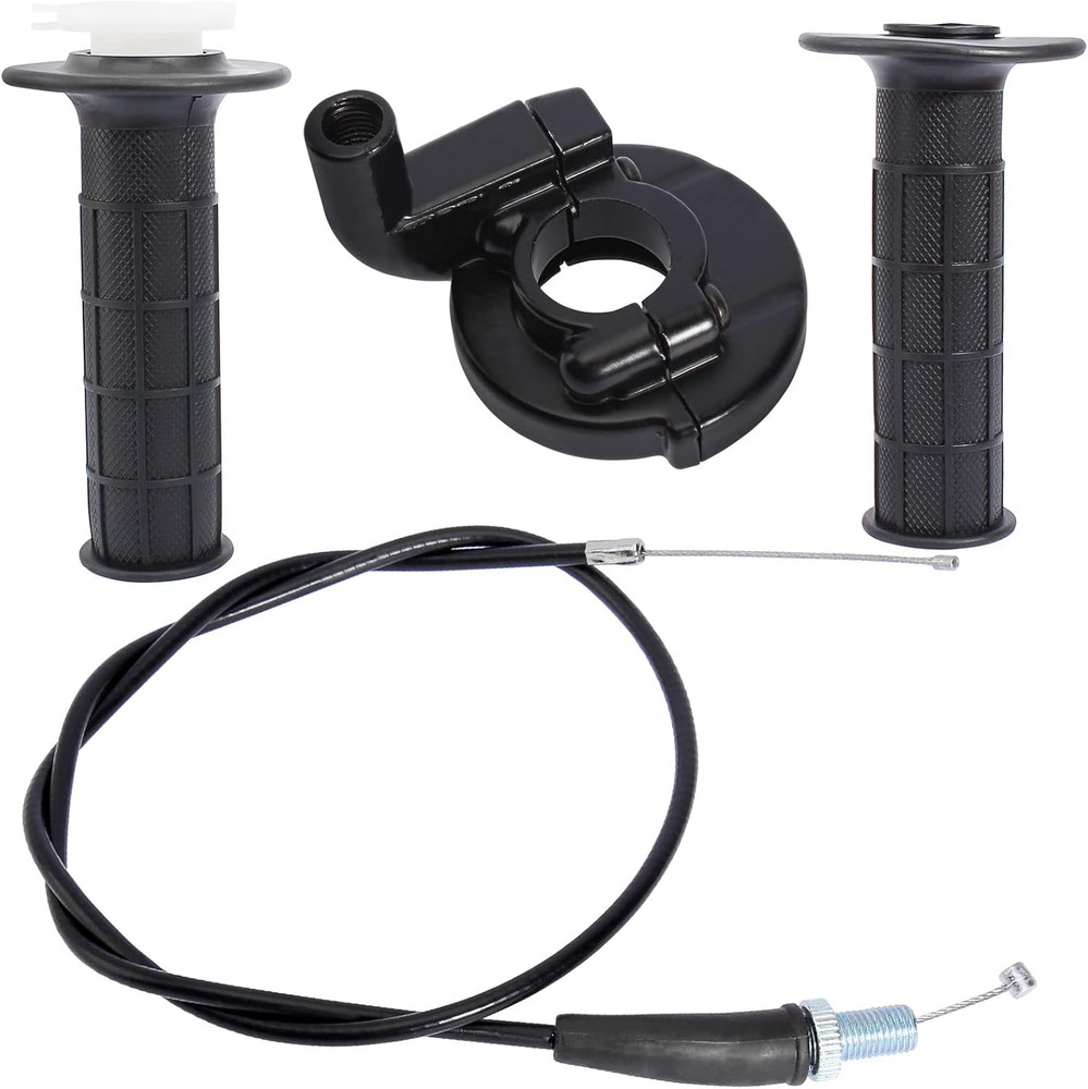 Throttle Cable Twist Handle Grip Handlebar Compatible with Yamaha RT1 RT100 TTR1