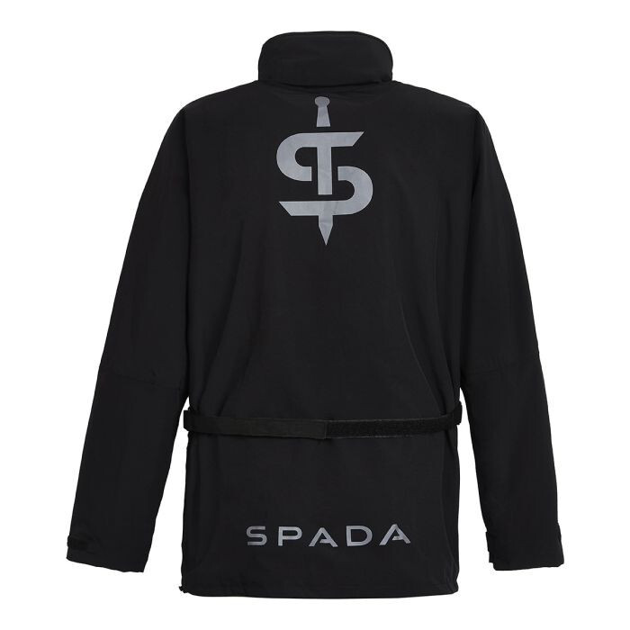 Spada Acqua Shield WP Motorcycle Waterproof Over Jacket Black LARGE