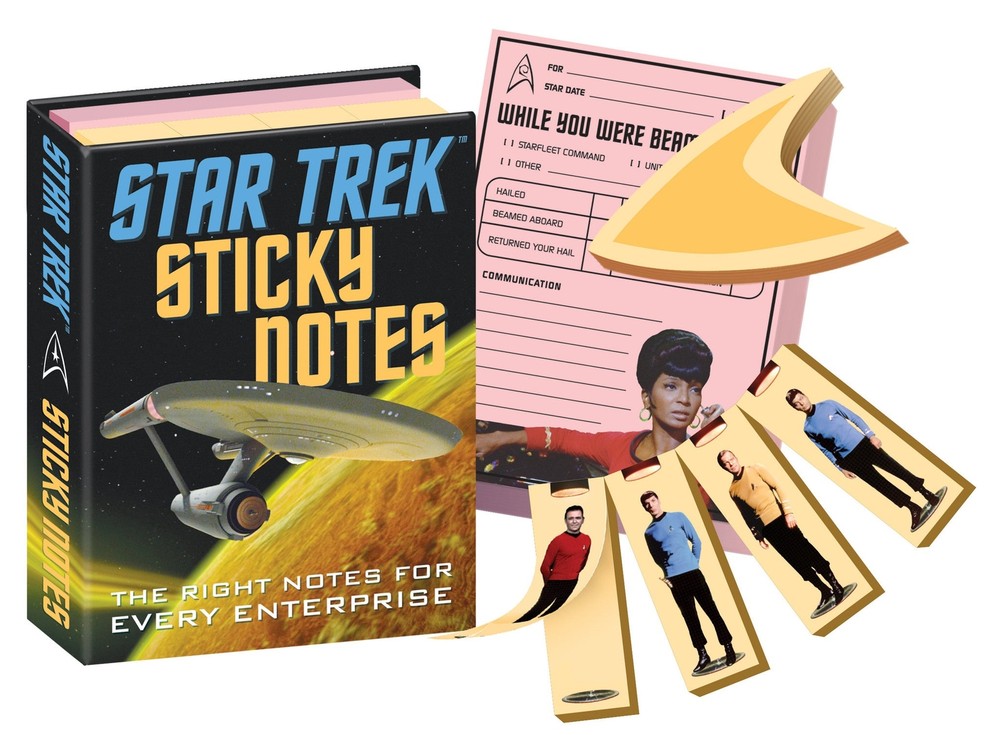 Star Trek Enterprise Sticky Notes Notepads