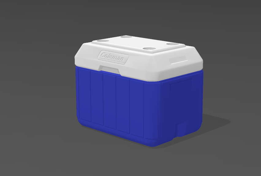 1/10 Scale Cooler Diorama Accessory