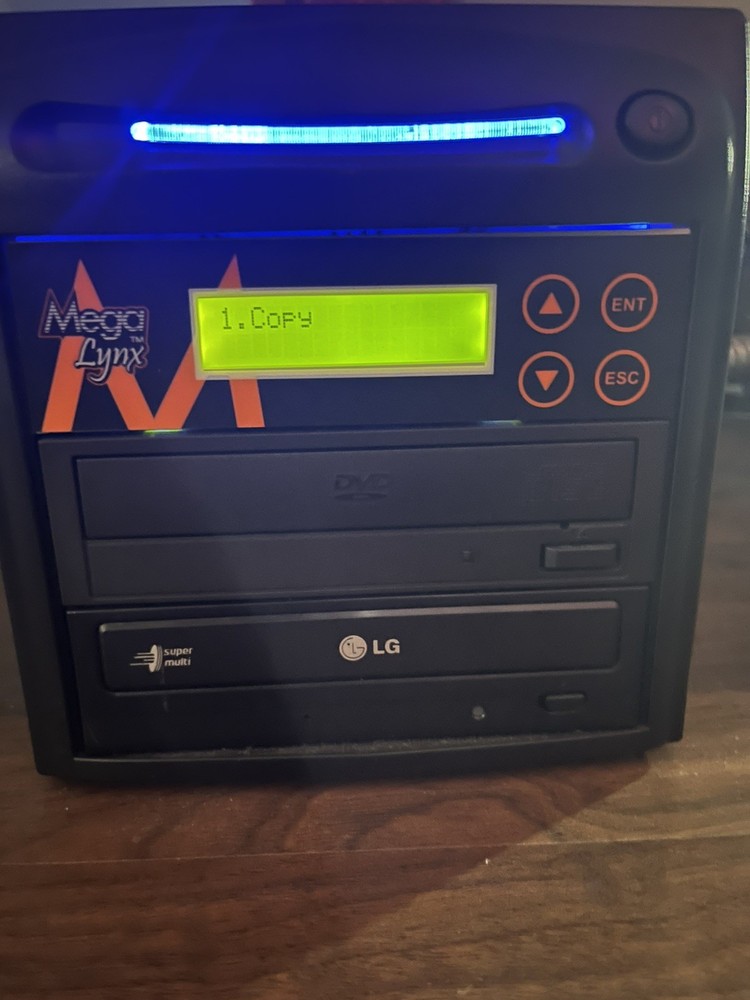 Mega Lynx 1 Disc Burner CD/DVD Duplicator