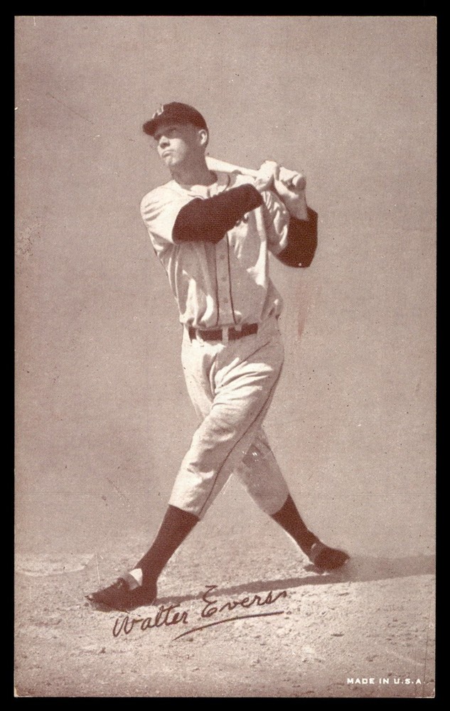 1947-66 Exhibits Baseball #93 Hoot Evers EX *d3