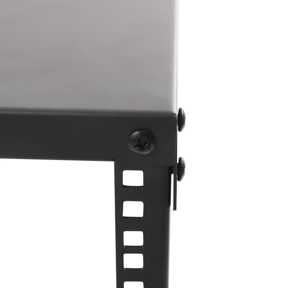 Adjustable 18U Four Post Open Frame Network Server Rack Holder on Caters