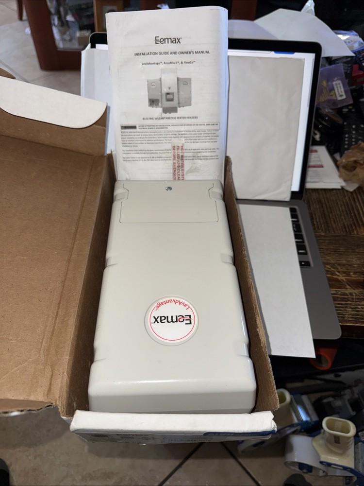 New OEM Eemax LavAdvantage 8.0 Kw 277V Electric Tankless Water Heater SPEX80T