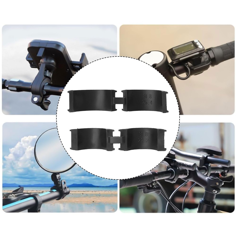 Bicycle Handlebar Rubbers Designed to Fit Various Accessories Securely