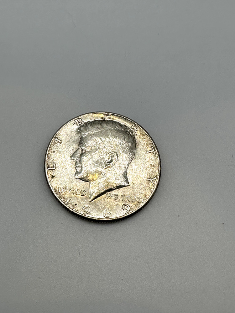 1969-D Kennedy Half Dollar 40% SILVER