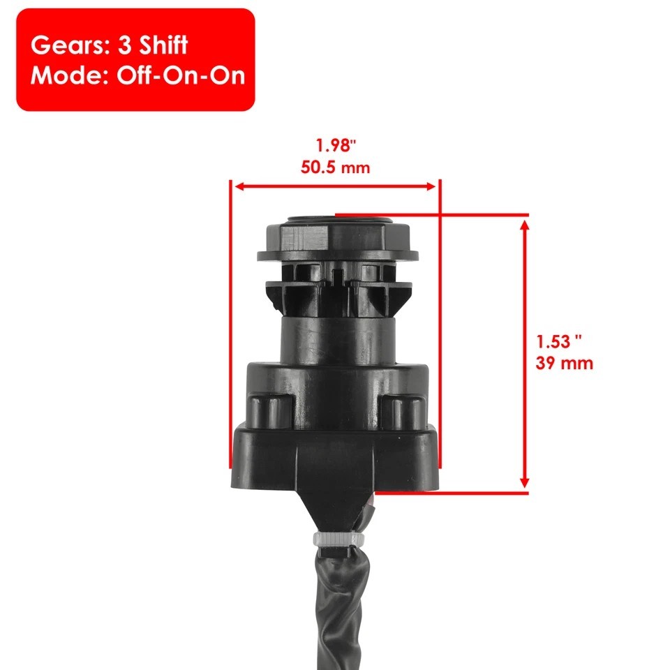 Ignition Key Switch for Arctic Cat 3430-040 Switch Ignition