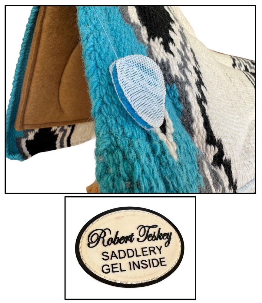 Robert Teskey Blanketed Gel Saddle Pad