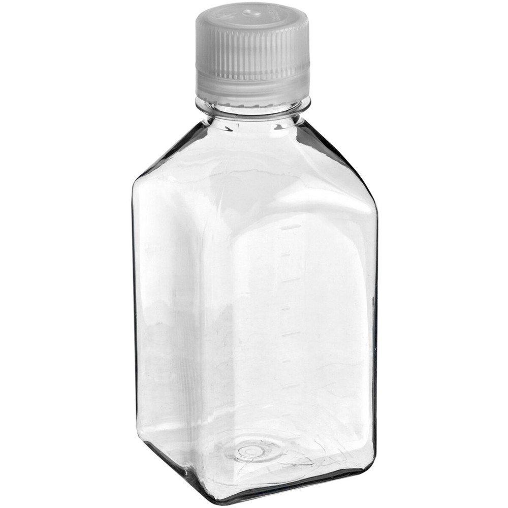 Nalgene Transparent Lexan Polycarbonate Square Storage Bottle - Clear