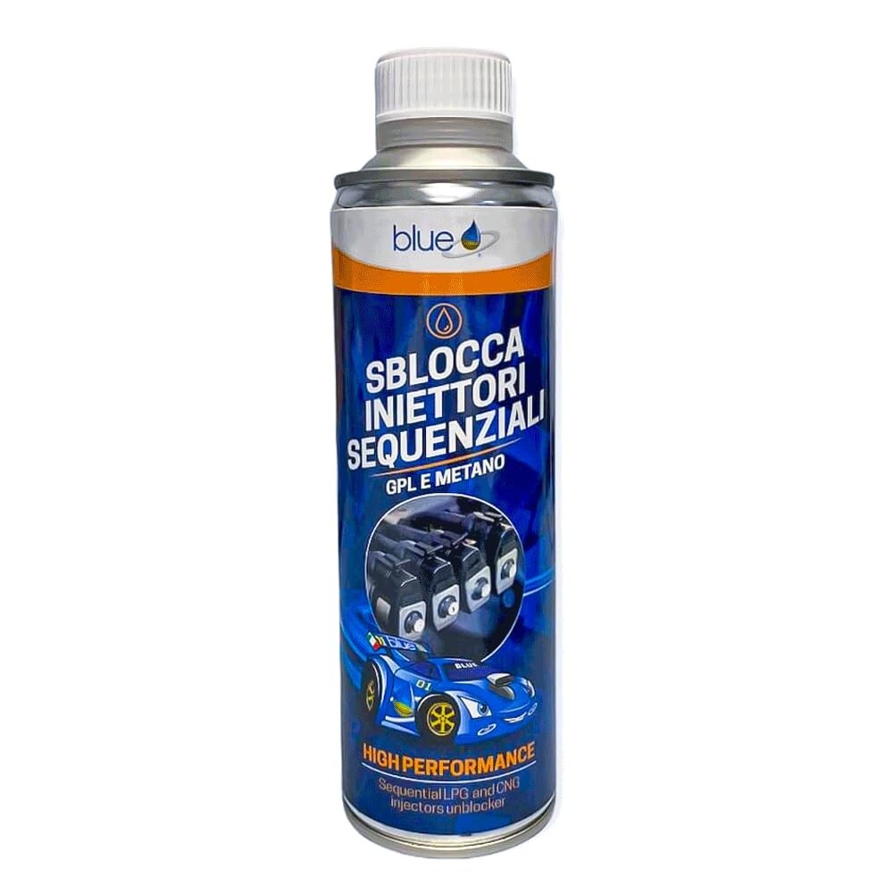 LPG & METHANE SEQUENTIAL INJECTOR UNLOCK 350ml - BLUE BG03035