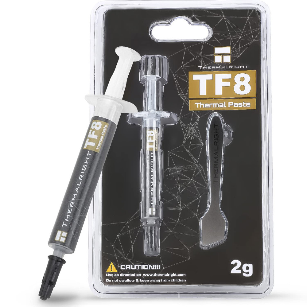 TF8 High Performance Thermal Compound Paste 2 Grams, 13.8W/Mk, High Durability,