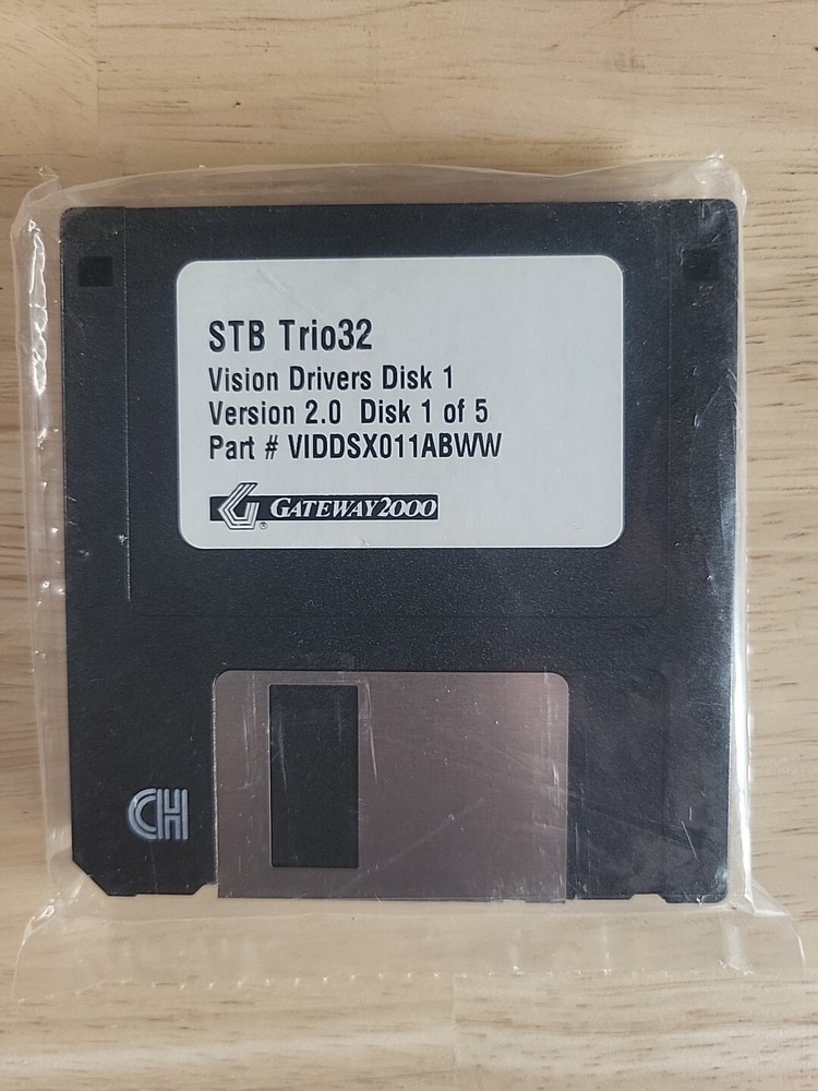 STB Trio32 Gateway 2000 Floppy Disc Set