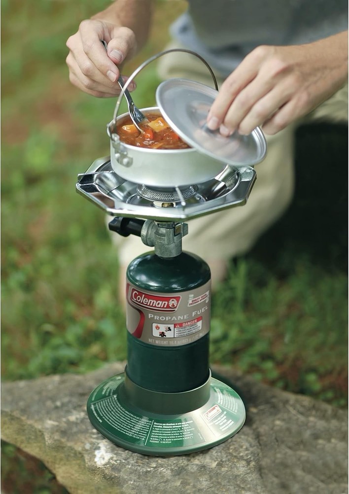 BottleTop Propane Stove with Adjustable Burner, Portable Camping/Backpacking ...