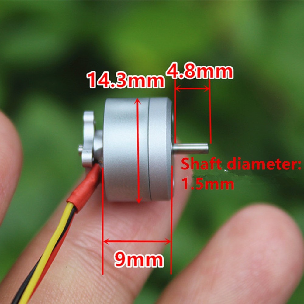 4300kv 1S-3S RC Drone Battery Mini Outer Rotor High Speed Brushless Motor 1104