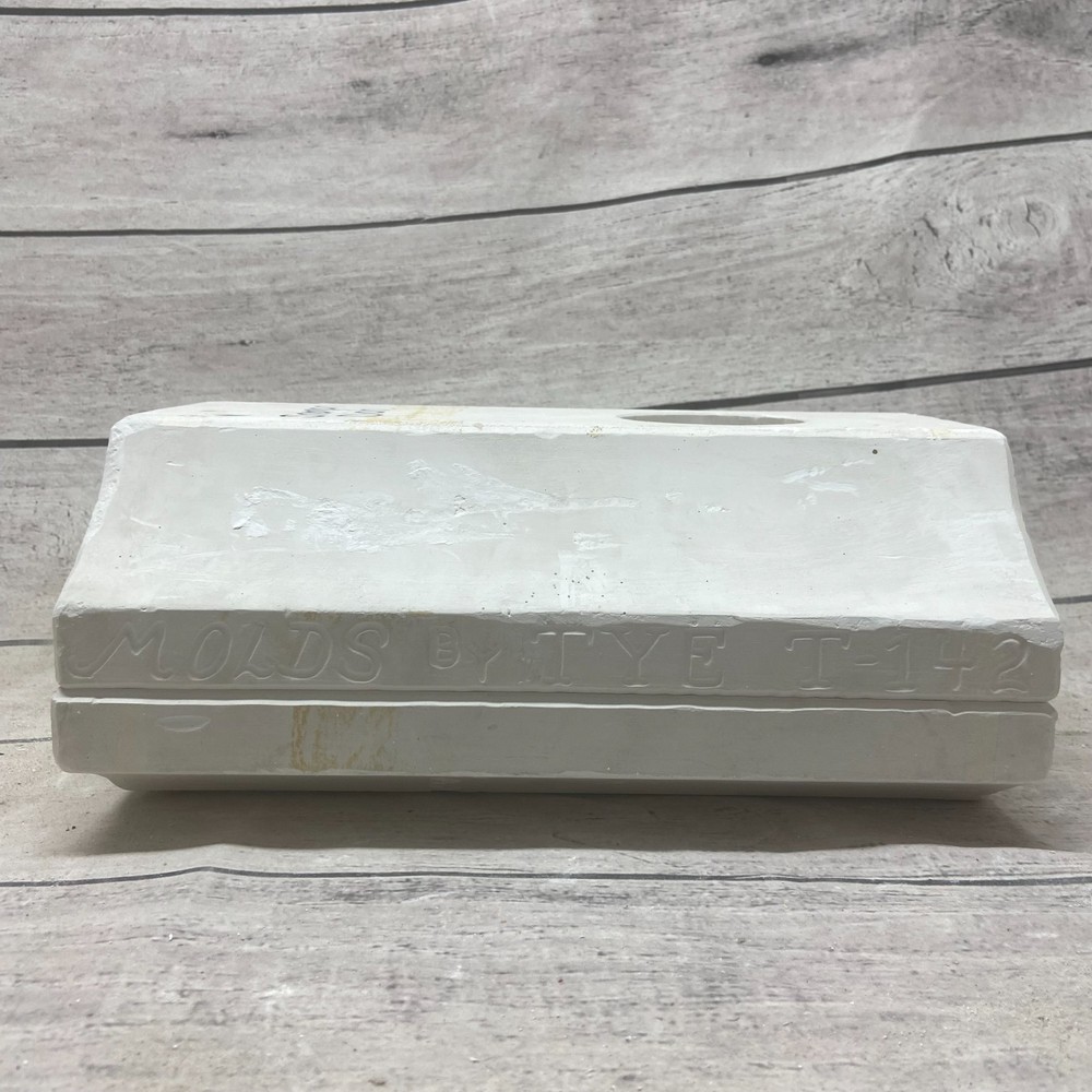 Molds by Tye Ceramic Casting Mold Snowman Dish #T-142