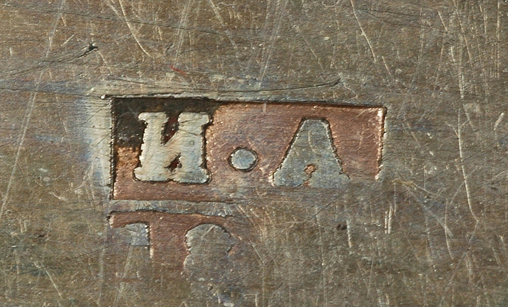 Russian silver with niello box, Tula, 1830/1840s