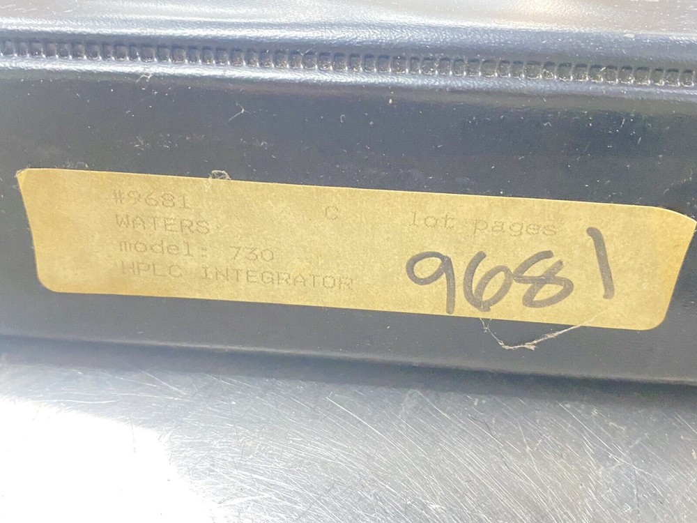 Waters Data Module 730 - Users Guide / Instructions Manual