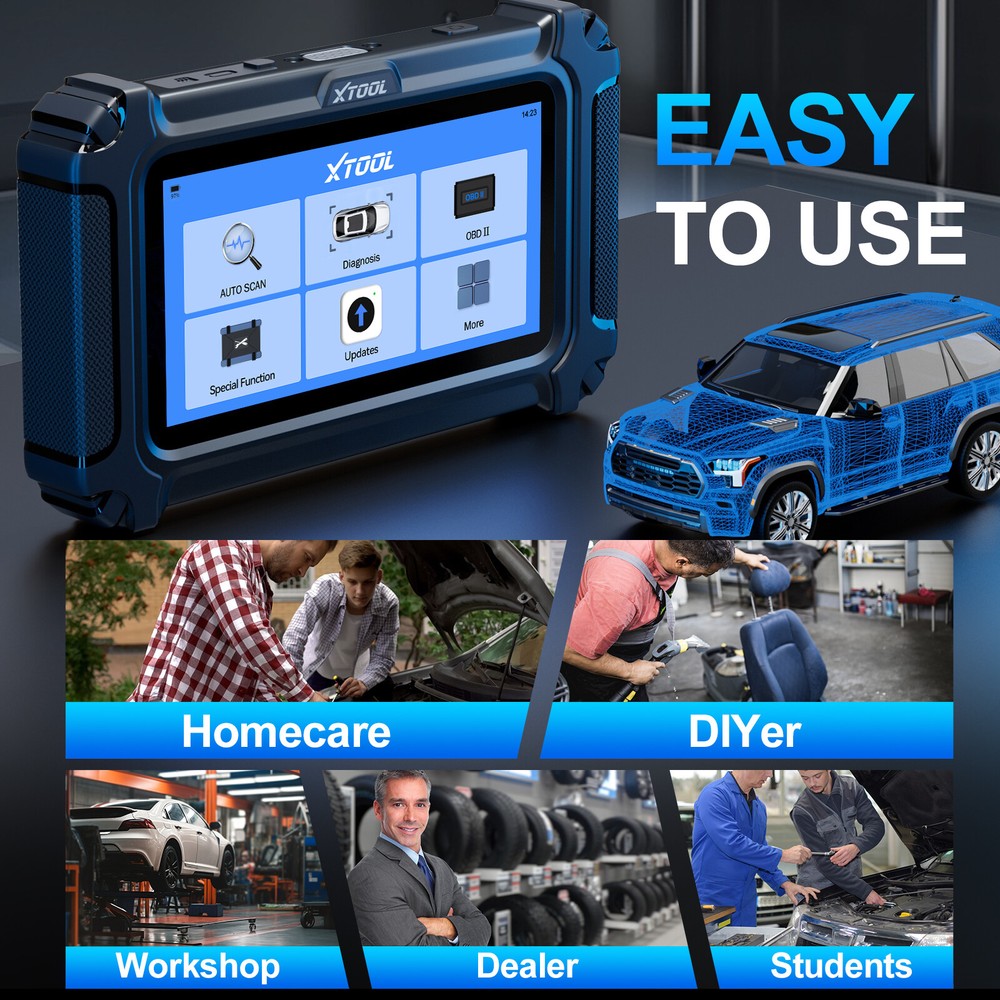 2024 XTOOL IP500 For BMW All System Scan Tool E.CU Coding 23+ Services CAN FD