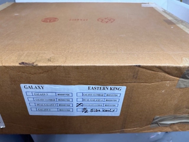 Waterbed Replacement Bladder Galaxy Eastern King ( 1/2 side only )