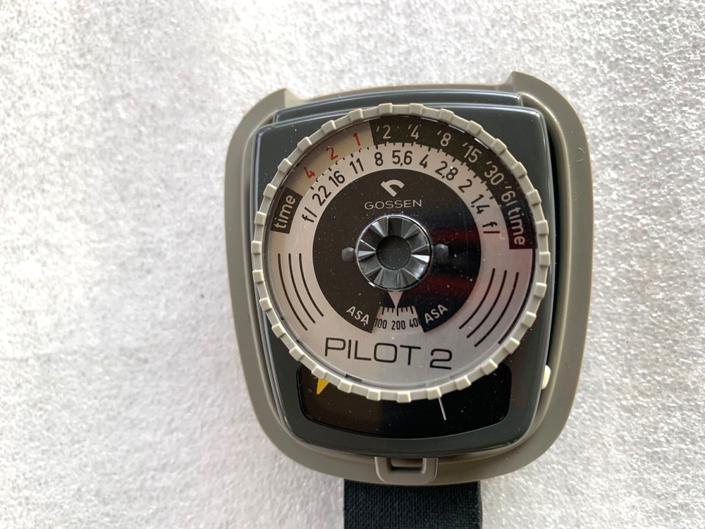 Vintage Gossen Pilot 2 Camera Flash Light Exposure Meter-Tested