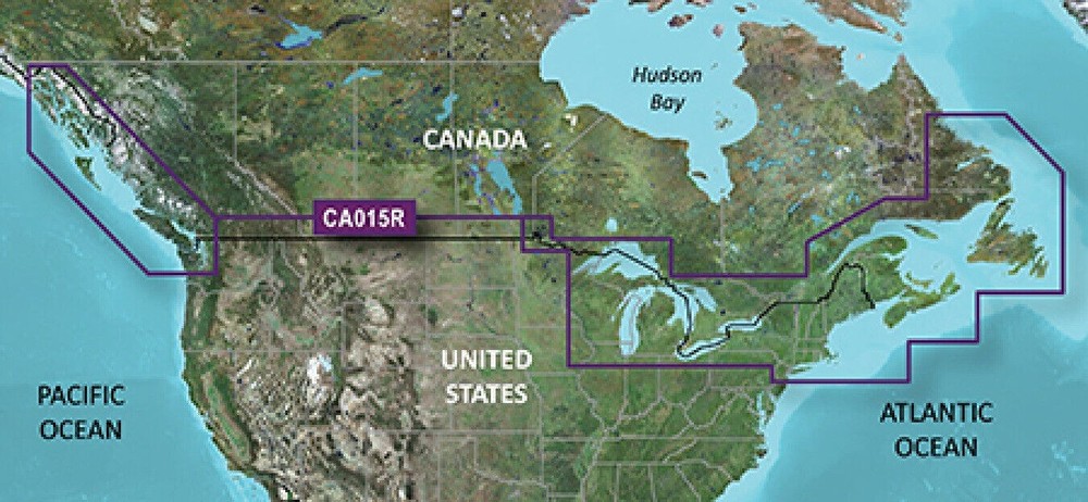 Bluechart HCA015R Canada G2 HD Map ---listed compatibles