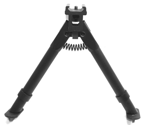 Tactical Support 6"inch Adjustable Rifle Clamp-on Bipod with Rail Mount Adapter