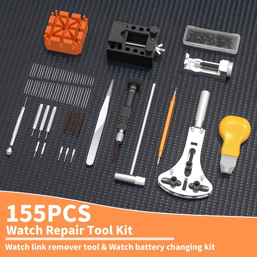 Watch Link Removal Kit Case Opener Spring Bar Tools Battery Replacement Tool
