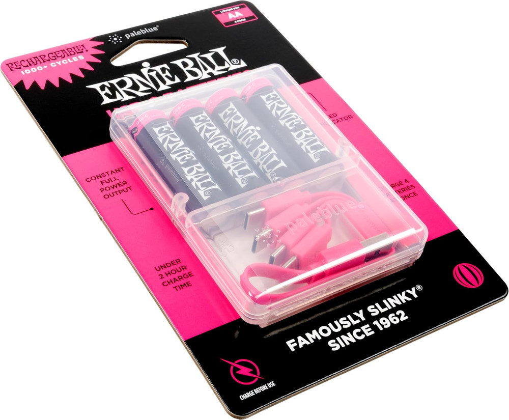 USB-C Rechargeable AA Battery by - 4-Pack