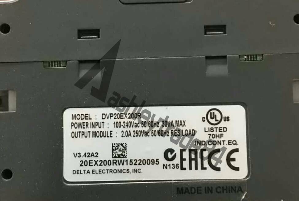 Used 1PCS Delta Plc DVP20EX200R Tested