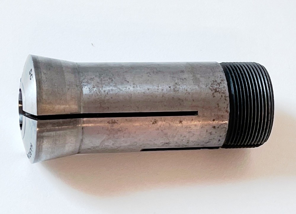 35/64" HARDINGE 5C Round Collet External & Internal Threads USA .5468