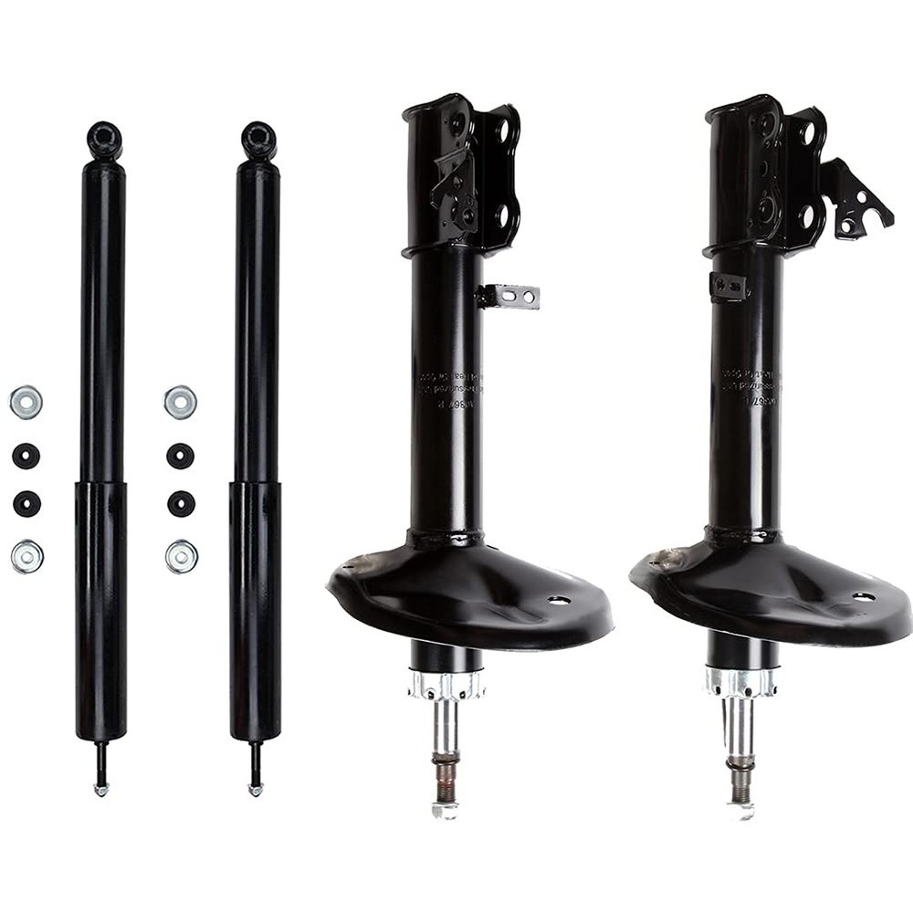 Front and Rear Shock Absorbers Compatible 1996-2000 RAV4 Replacement 334252