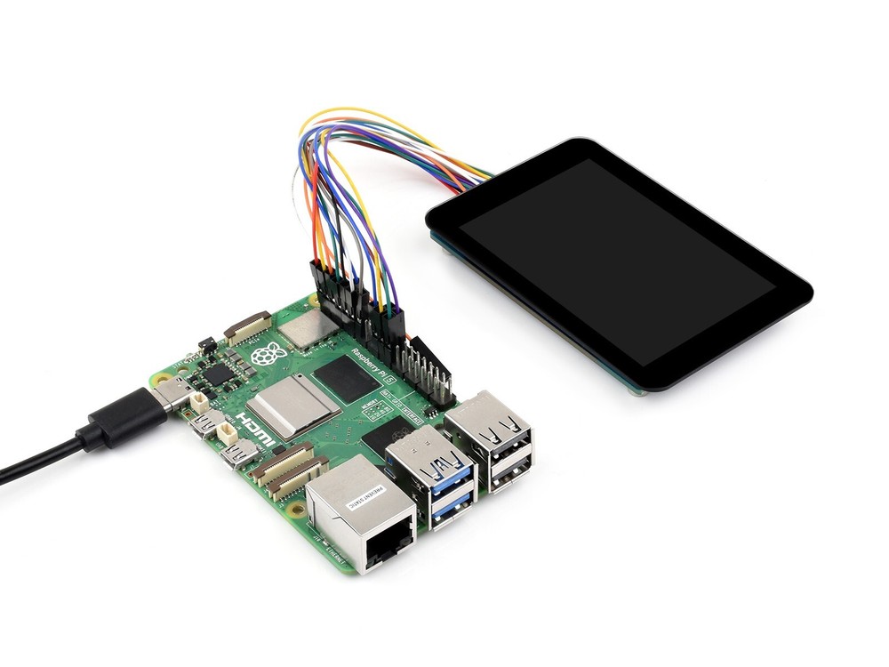 Waveshare 3.5inch Capacitive Touch Display Module 320×480 IPS for Raspberry Pi