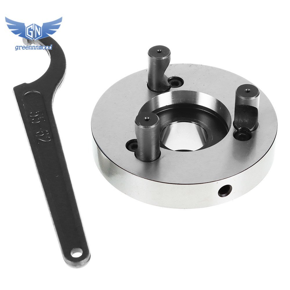 ER40 Collet Chuck 125mm Diameter Compact Lathe Tool Stud 5/8" For Milling