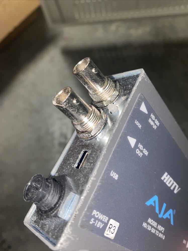 AJA HDP2 WITH POWER SUPPLY