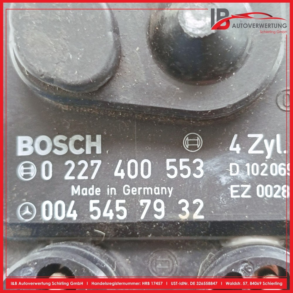 Mercedes Benz W124 ignition module ignition control unit 0045457932 Bosch